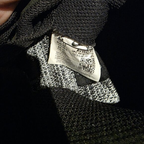 Nike Air Force 1 Flyknit 2.0 Black/White Oreo AV3042-001 Men's Sz 8.5 - Picture 9 of 9